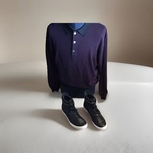 Belford Luxury 100% Silk Cardigan Size L Oversized, Baggy